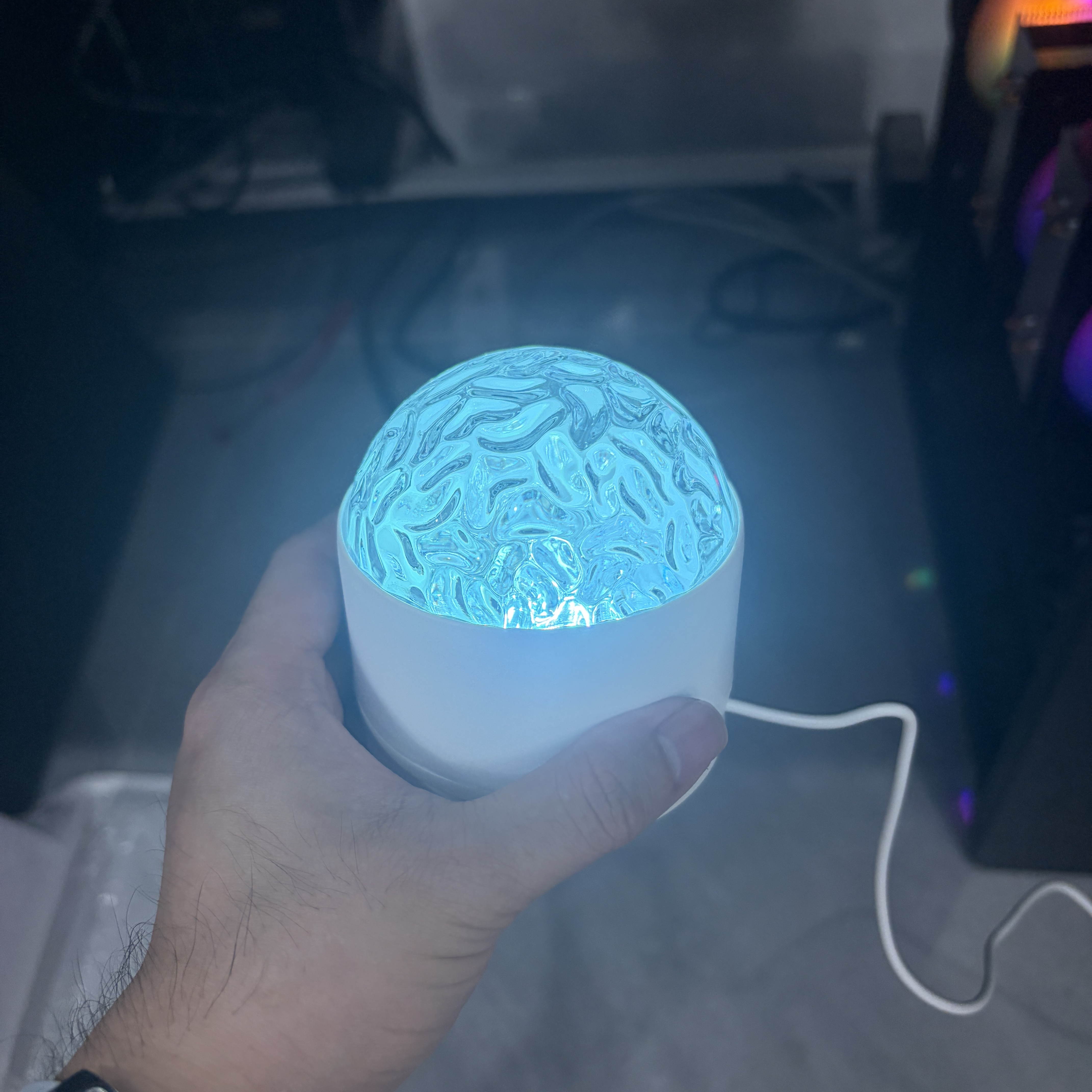 【热销百万】星空灯满天星氛围灯投影灯小夜灯台灯情调氛围礼物 【16色炫彩极光】USB充电 带遥控+旋转 实拍图