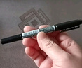 斑马牌（ZEBRA）【热门商品】YYTS5黑色油性记号笔粗细双头速干笔学生绘图画勾线签字笔高颜值办公文具 10支/盒 实拍图