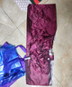 太空（TaiKong）雨衣电动电瓶车提花加大加厚摩托骑行成人单人男女士雨衣遮脚雨披 深红 XXXXL 实拍图