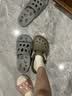 CROCS卡骆驰经典特林洞洞鞋男女同款拖鞋耐磨休闲鞋一脚蹬鞋|206340 卡其/彩色-2F9 41 /42(260mm) 实拍图