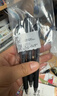 uni三菱【热门商品】uni-ball UMN-138按动黑色中性笔0.38mm黑笔签字笔商务学生水性笔套装 5支 实拍图