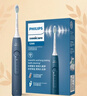 飞利浦（PHILIPS）毕雯珺推荐声波电动牙刷钻石3系 5倍洁齿5种模式 刷头*2 520情人节礼物送男生女友HX5181/02蓝 实拍图
