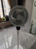艾美特（AIRMATE）【天鹅MAX】空气循环扇直流变频家用大风力电风扇卧室轻音一级能效负离子净化语音落地扇 SRDI151 实拍图