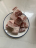 京东跑山猪黑猪去皮五花肉块 4斤 烤肉炒菜红烧肉冷冻生鲜食材 实拍图