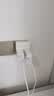 公牛（BULL） 插排 /插座/一转多多功能插座/适用于86型墙壁插座/适用于卧室、厨房 86型 一转四分控插座 奶油色GN-93223 实拍图