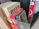 禧天龙极简透明收纳盒多功能桌面储物盒书本化妆品面膜收纳 1个装 大号 实拍图