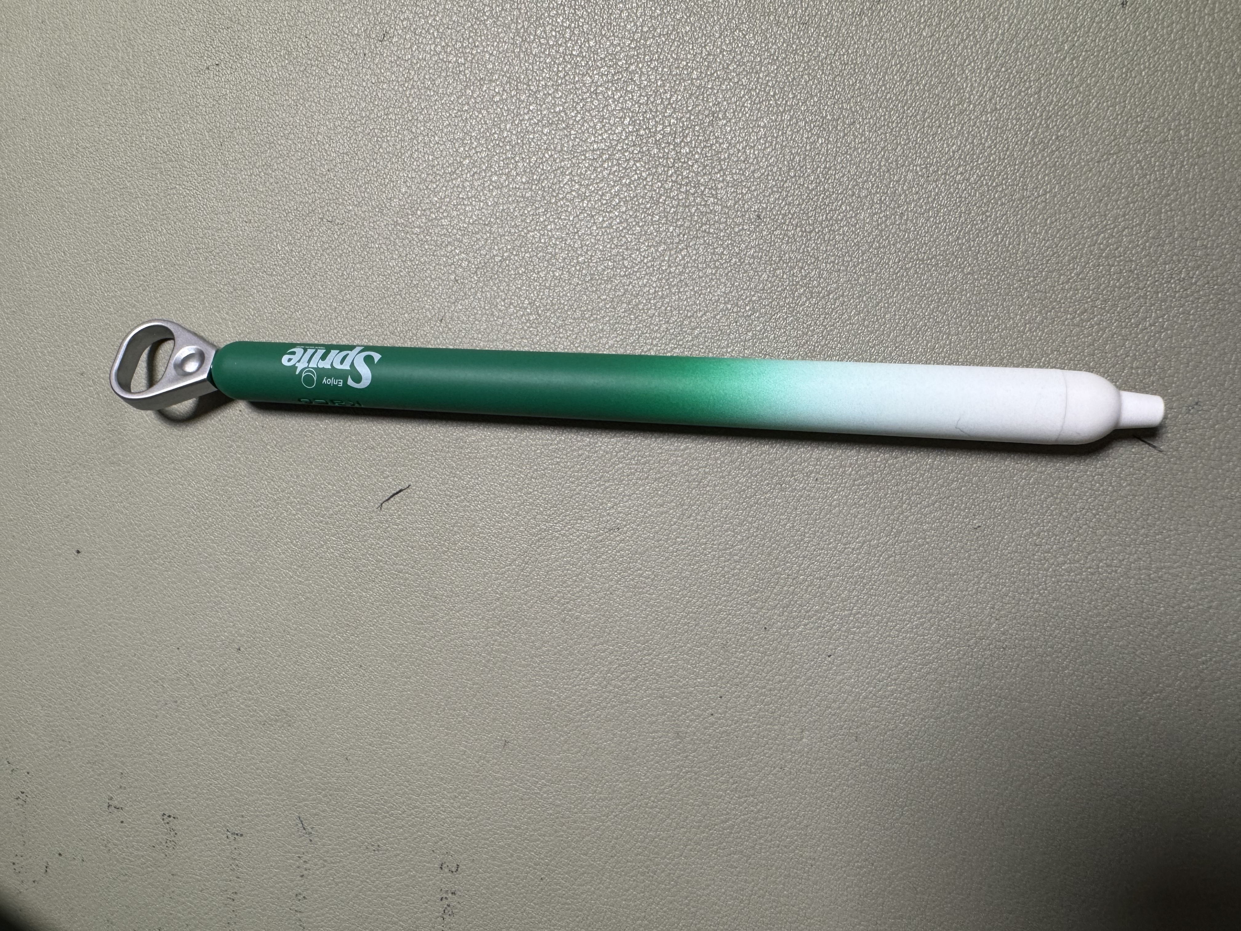 KACO雪碧联名按动中性笔0.5学生专用考试刷题笔ins高颜值小众签字笔黑色水笔碳素笔圆珠笔 酷爽节拍1支 实拍图