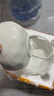 巛焦碗具套装碗盘餐具釉下彩简约高档家用陶瓷碗盘子面碗组合碗筷新款 8英寸汤碗【1个】皓月白 实拍图