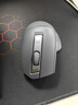 英菲克（INPHIC）M9 无线鼠标可充电轻音办公人体工学电脑台式笔记本2.4G通用便携Typec 灰【可视电量】 实拍图