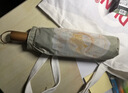 蕉下（beneunder）太阳伞防紫外线夏季遮阳伞晴雨两用伞双层三折防晒伞小黑伞BM011 【经典大花】蓝铃 实拍图