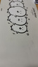得力（deli）考试垫板自嘲熊书写垫板书桌垫学生考试作业书法绘画垫板写字垫板800*300mm  ZCX704 实拍图