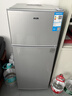 奥克斯小冰箱家用小型迷你冷藏冷冻两用出租房宿舍用节能省电寝室办公室电冰箱 【净化去味】186银色【高效保鲜 铜管速冷】70L 实拍图