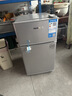 华宝小冰箱小型家用出租房用冷藏冷冻两用一级能效节能省电迷你宿舍寝室办公室二门电冰箱 【店长推荐】58L银色【一级能效】 实拍图