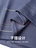 宝财羊爸爸夏装短袖t恤男圆领冰丝条纹半袖衫中老年人上衣服父亲节礼物 实拍图