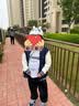 史努比（SNOOPY）童装儿童外套男女童学院风棒球服夹克 深蓝/滑板车努比 160 实拍图
