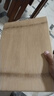 双枪整竹切菜板砧板  加大加厚案板擀面板家用粘板占板40*28*1.8cm 实拍图