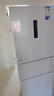 美的（Midea）239升三门冰箱白色家用小户型三开门风冷变频一级能效节能宿舍租房电冰箱MR-251WTPE【国家补贴】 实拍图