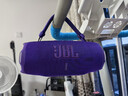JBL CHARGE6 音乐冲击波六代 便携蓝牙音箱+低音炮 户外防水音响 派对串联 女生礼物 罗兰紫 实拍图