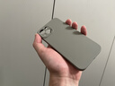 奶小鸭 适用苹果13手机壳 iphone13保护套镜头全包液态硅胶超薄防摔简约软壳男女款 钛金色 实拍图