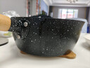 京东京造 小奶锅煮面汤锅 麦饭石色不粘锅雪平锅蒸煮辅食锅 带盖20cm 实拍图