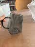 泥也玻璃杯子水杯泡茶杯耐热防爆玻璃水杯个人专用办公咖啡马克杯男士 实拍图