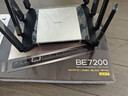 普联（TP-LINK）BE7200 WiFi7家用电竞无线路由器 飞流双万兆版（含SFP）四2.5G口  Mesh USB3.0 性能旗舰 7DR7299 实拍图
