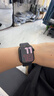Apple/苹果WatchS11智能手表GPS款42毫米亮黑色铝金属表壳黑色运动型表带S/M-联通补贴 实拍图