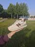 NEW BALANCE NB574官方休闲鞋女鞋复古舒适夏季透气网面礼物轻便百搭运动鞋 米白色 WL574RCF 38 (脚长24.5cm)尺码详询客服 实拍图