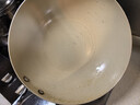 美的（Midea）炒锅有钛0氟陶瓷不粘锅【小珍珠】云朵网红大白锅燃气电磁炉通用 实拍图