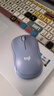 罗技（Logitech）M221 轻音鼠标 无线鼠标 办公鼠标 对称鼠标 带无线微型接收器 雾霭蓝 实拍图