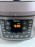 美的（Midea）电压力锅0涂层电高压锅 5L家用4-6-8-12个人双胆电饭煲电饭锅 少盐提鲜 口感可调 特色开盖煮 【0涂层钢胆】70KPa 5L 配蒸屉 实拍图