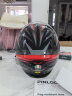 AGV K5S摩托车双镜片头盔机车跑盔男女骑行全盔四季通用安全帽3C PLASMA BLACK GREY/RED XL（适合60-63头围） 实拍图