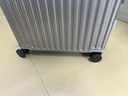 海澜之家（HLA）行李箱男轻便出差托运商务拉杆箱女大容量旅行密码箱曜石黑29英寸 实拍图