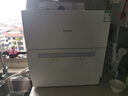松下（Panasonic）台式洗碗机二代H1D【小尺寸大容积58L】独立烘干 80℃高温除菌 洗烘一体 软水系统 家用台面独立式 实拍图