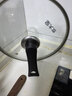 炊大皇 可立可视玻璃盖把手炒锅盖26cm304不锈钢包边锅盖煎火锅蒸锅通用 实拍图