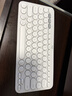 罗技（Logitech）时尚系列K390无线蓝牙键盘 超薄便携 新升级 白色 79键 实拍图