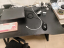 甄严选电脑桌台式电竞桌椅套装组合桌子办公家用桌学习桌书房书桌写字桌 【黑架+黑碳纤纹面】单桌120*70 实拍图