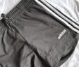 adidas休闲修身舒适三条纹修身短裤女装阿迪达斯官方轻运动   黑/白   S 实拍图