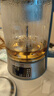 小熊（Bear）煮茶器煮茶壶 喷淋式蒸茶器蒸茶壶泡茶壶 蒸煮一体养生壶 1.2升 ZCQ-D12L6 实拍图