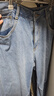 真维斯（Jeanswest）牛仔裤男2026夏季薄款宽松直筒裤百搭男裤子休闲长裤浅蓝33 实拍图
