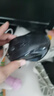 英菲克（INPHIC）M9 无线鼠标可充电轻音办公人体工学电脑台式笔记本2.4G通用便携Typec 灰【可视电量】 实拍图