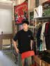 GELANYIFU纯棉短袖t恤男夏季日系宽松ins潮牌字母印花男士休闲重磅半袖衫 实拍图