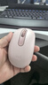 罗技（Logitech）M196 无线蓝牙鼠标 办公鼠标 笔记本商务办公家用 小巧便携 对称手型 玫瑰粉 实拍图