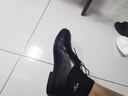 意尔康男鞋商务正装凉鞋商务皮鞋时尚打孔结婚单鞋 53449W 黑色 43 实拍图