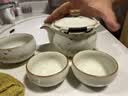 唐丰汝窑旅行茶具套装一壶三杯户外便携式陶瓷快客杯单人随身泡茶装备 实拍图
