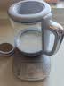 九阳（Joyoung）1.5L全玻璃沸萃养生壶煮茶器 0胶水玻璃滤网炖盅 花茶壶烧水保温一体全自动恒温电热水壶15WY10J 实拍图