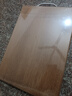 双枪整竹切菜板砧板  加大加厚案板擀面板家用粘板占板40*28*1.8cm 实拍图