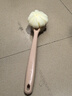 五月花双面浴刷沐浴刷搓澡刷软毛洗澡搓背神器浴花+植毛刷AL-1Y01 实拍图