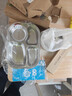 美厨（MAXCOOK）316L不锈钢筷子勺子餐具套装 便携式筷勺三件套 北欧绿 MCK5138 实拍图