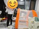 曼迪卡威蹦蹦床室内家用儿童1-3-10岁宝宝砰砰跳跳床小孩蹭蹭床玩具礼物 1.2米 撞色烤漆单杠款橙承重700斤 加厚护网/吸盘静音防滑腿 实拍图